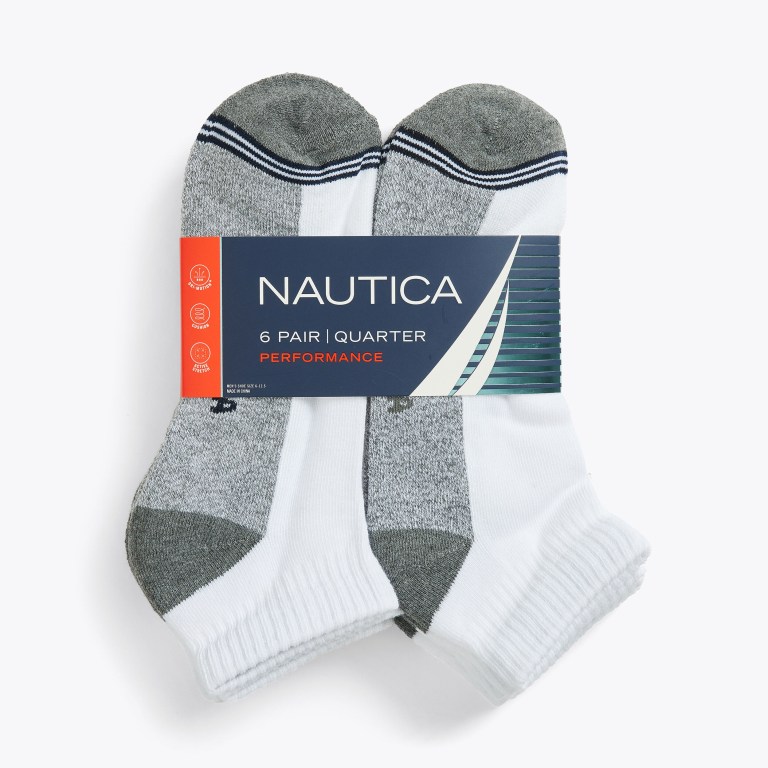 Nautica Atléticos Logo Quarter , 6-pack Multicolor | R1cIY5Jt