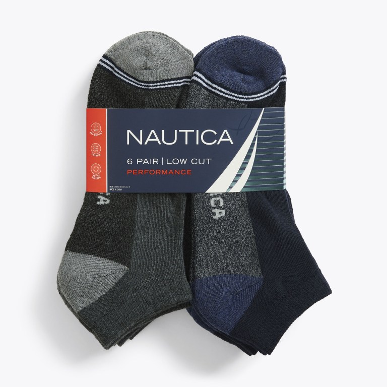 Nautica Atléticos Low-cut , 6-pack Negras | EAhWWnVS