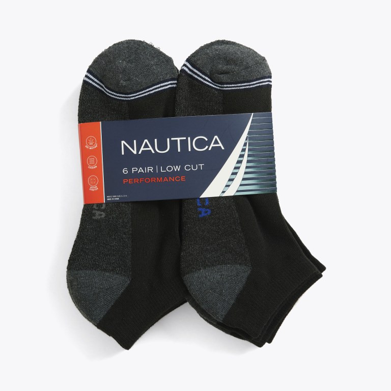 Nautica Atléticos Low-cut , 6-pack Negras | oQg4N1gd