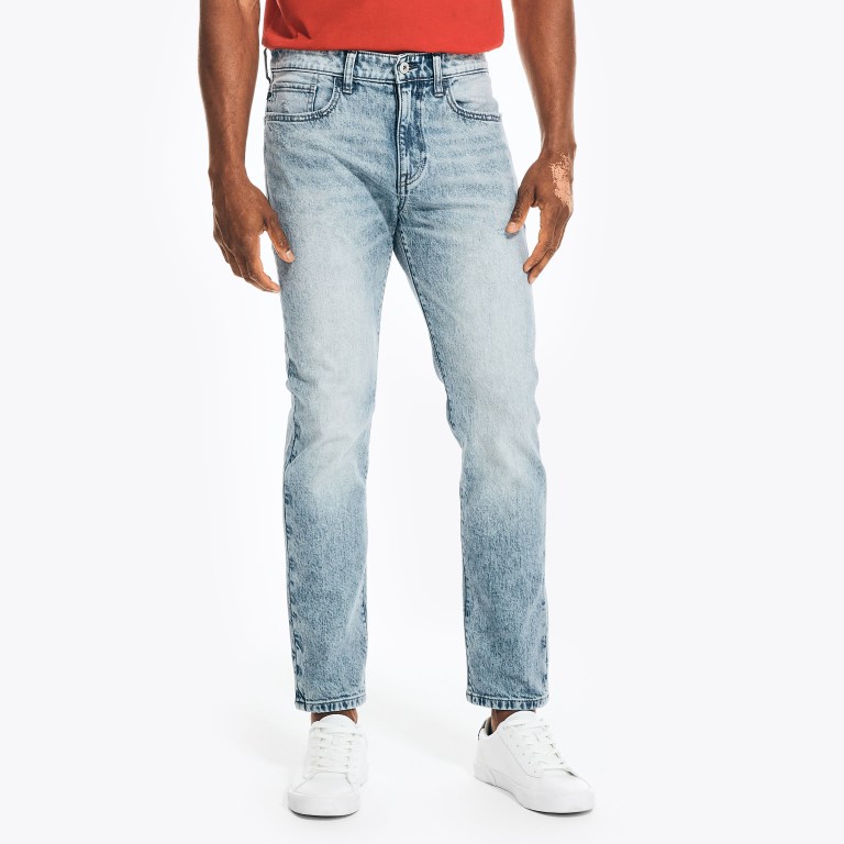 Nautica Atléticos Slim Stretch Denim Azules | AcUN21A3