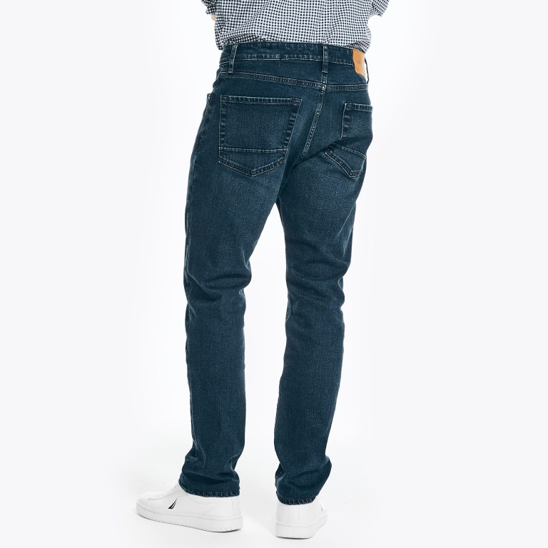 Nautica Atléticos Slim Stretch Denim Azules | hsU1fE7q