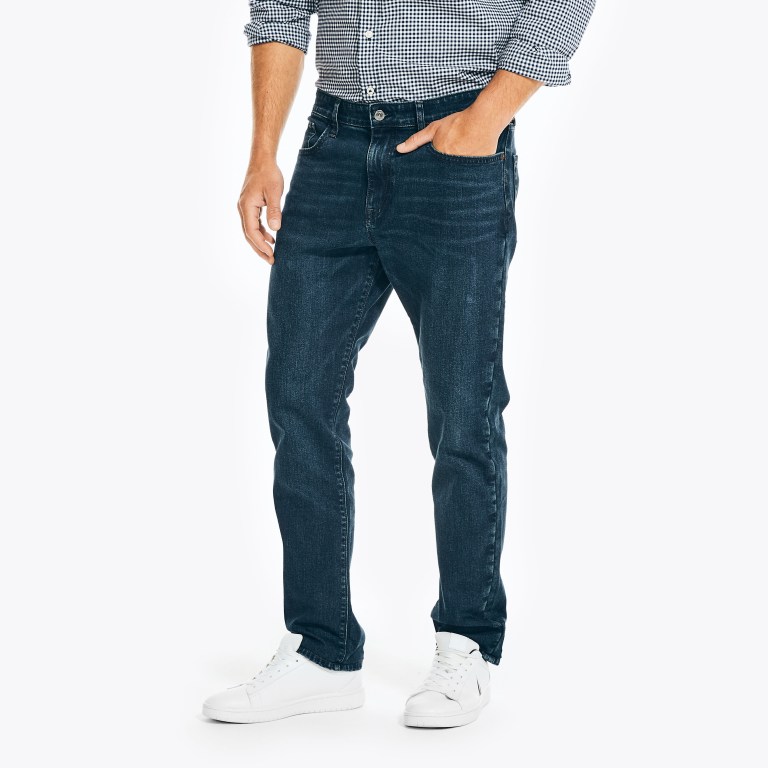 Nautica Atléticos Slim Stretch Denim Azules | hsU1fE7q