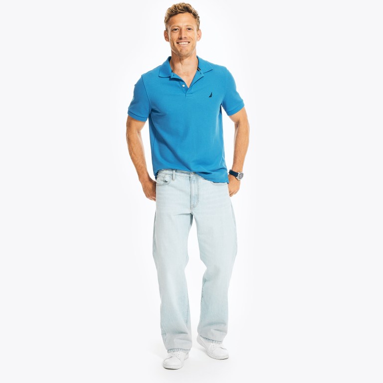 Nautica Authentic Loose Denim Azules | wqTBLZzA