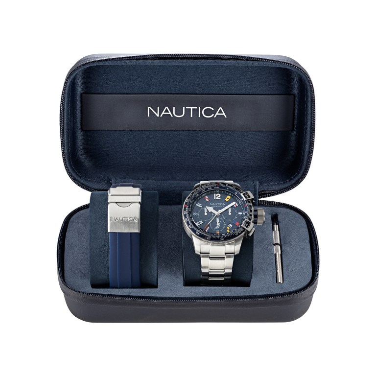 Nautica Bfc Stainless Steel And Silicona Box Set Multicolor | 4aCYLX53