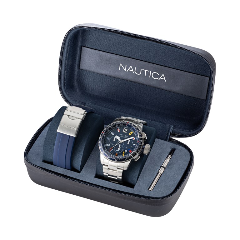 Nautica Bfc Stainless Steel And Silicona Box Set Multicolor | 4aCYLX53