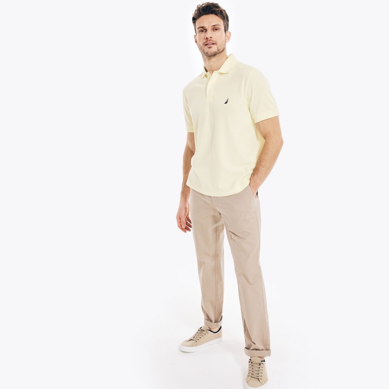 Nautica Classic Fit Deck Amarillo Claro | Y1pzYOYl