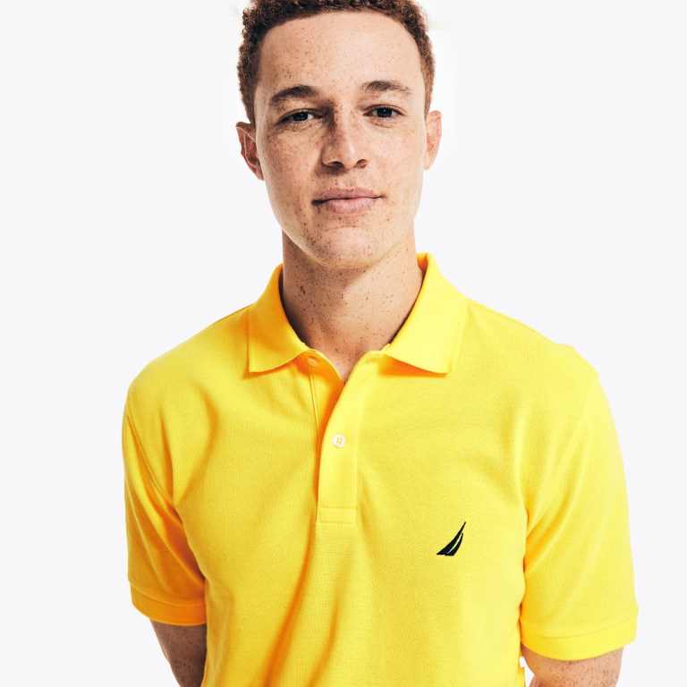 Nautica Classic Fit Deck Amarillo | U78pyXGb