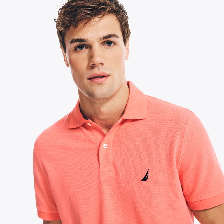 Nautica Classic Fit Deck Coral | FTzytWEY