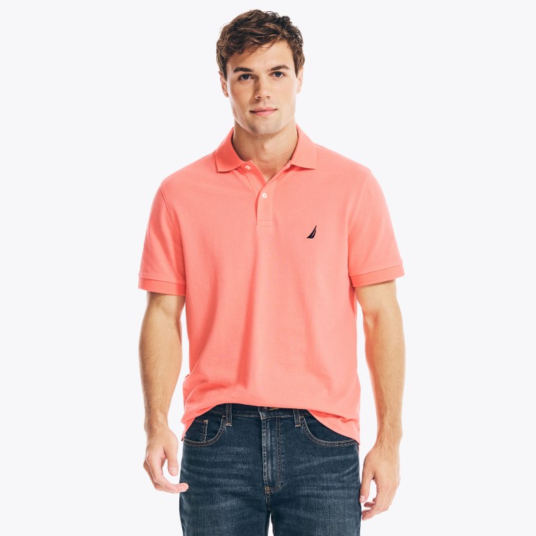 Nautica Classic Fit Deck Coral | FTzytWEY