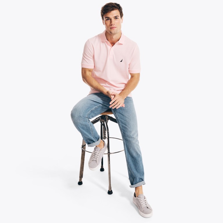 Nautica Classic Fit Deck Rosas | 3PlbGrYJ