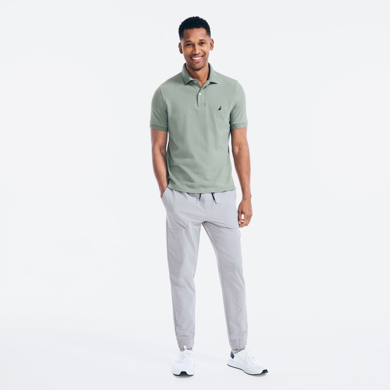 Nautica Classic Fit Deck Verde | KIIHkYYC