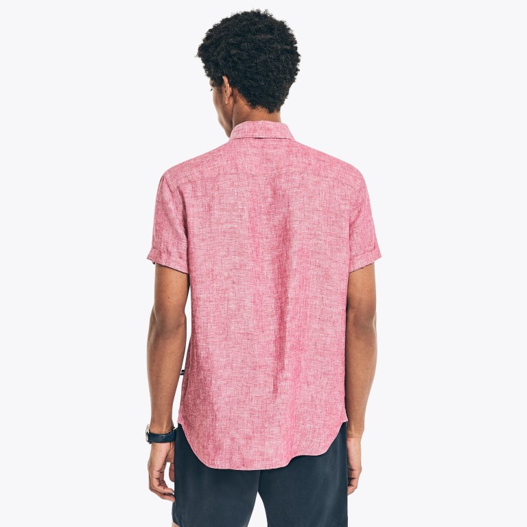 Nautica Classic Fit Linen Rosas Claro | aiWqRYFg