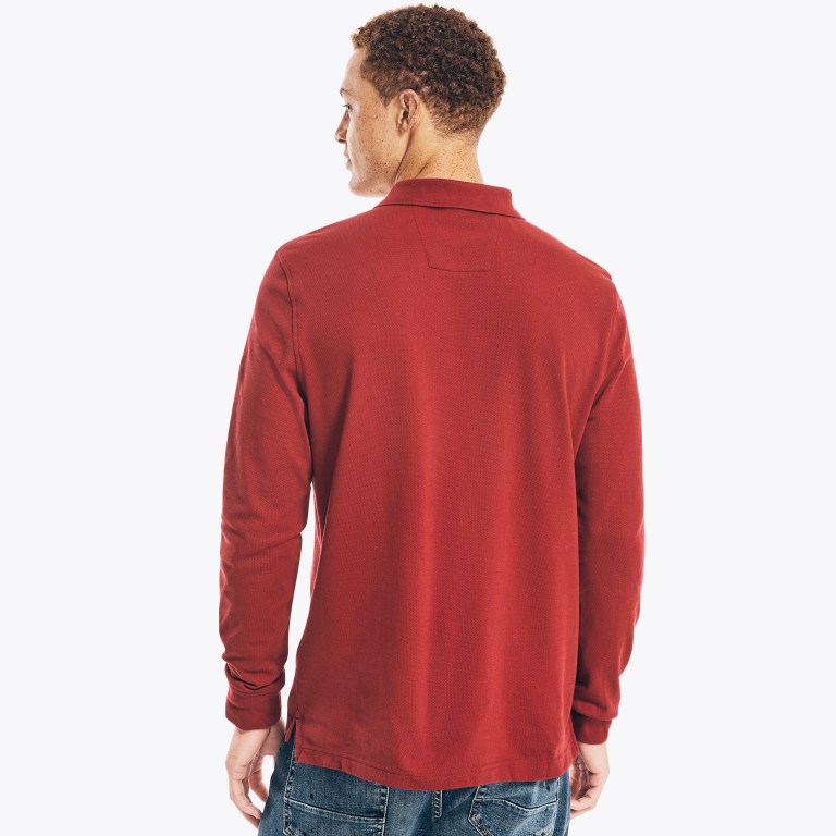 Nautica Classic Fit Long-sleeve Deck Rojas | tXYXzP1D