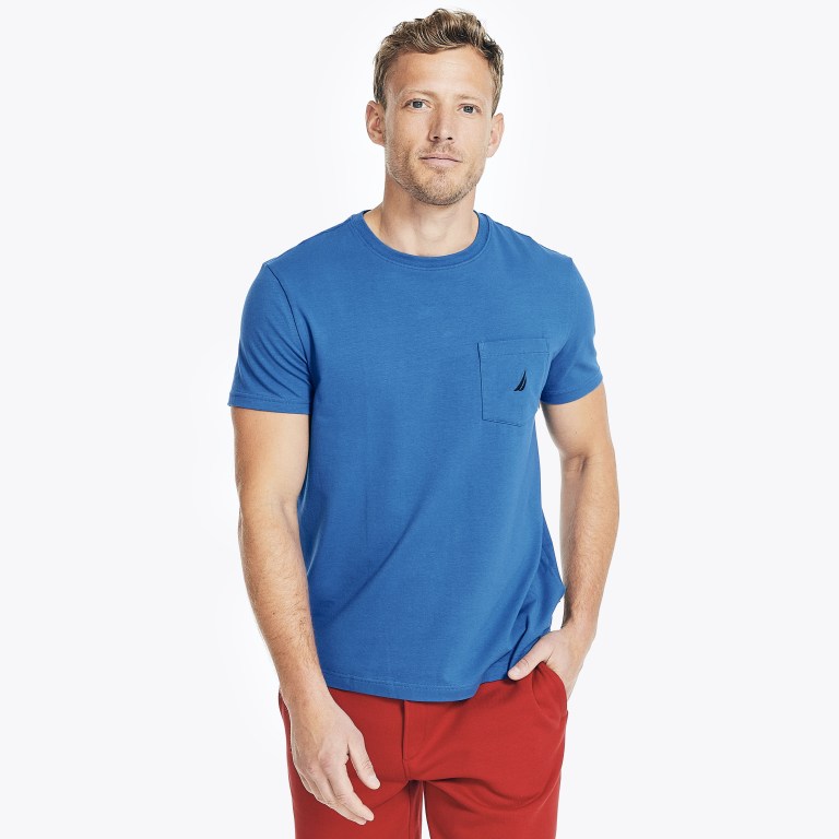 Nautica Classic Fit Pocket Azul Marino | s4zTpXRv