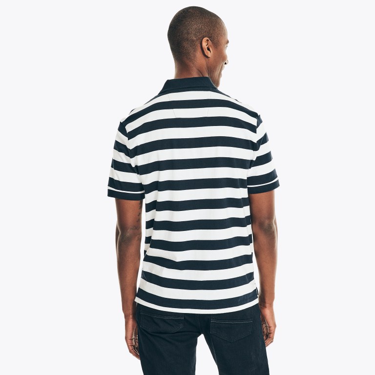 Nautica Classic Fit Striped Azul Marino | Um87vyFB