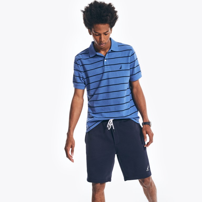 Nautica Classic Fit Striped Azules | SnqBMmN9