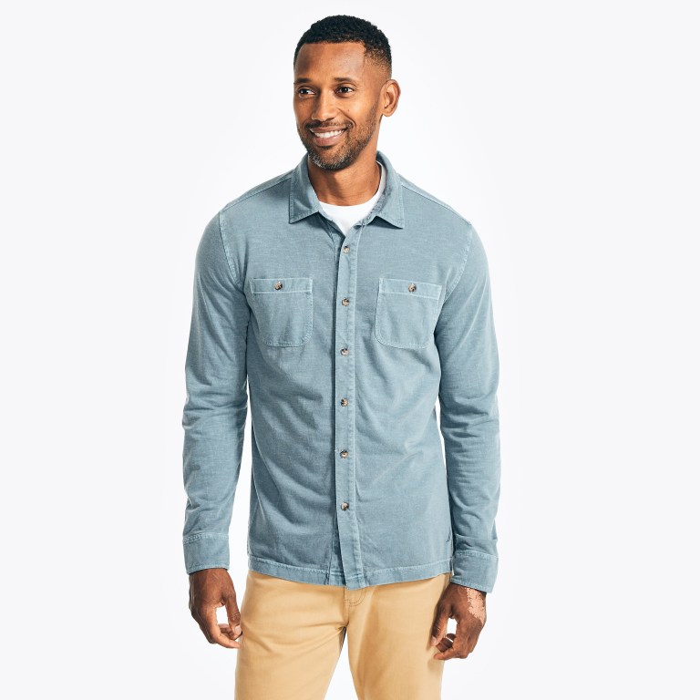 Nautica Classic Fit Turquesa | 96xgSW8Z