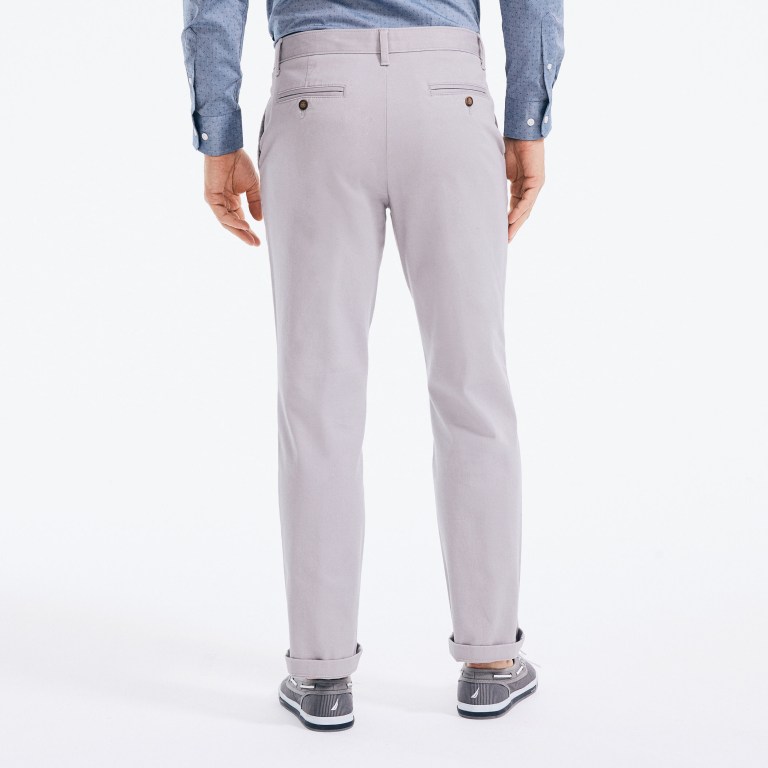 Nautica Classic Fit Twill Gris | Xj4To5Y5