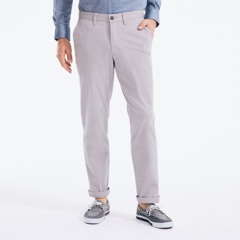 Nautica Classic Fit Twill Gris | Xj4To5Y5