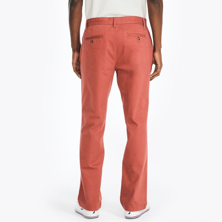 Nautica Classic Fit Twill Rojas | GP6waG7B