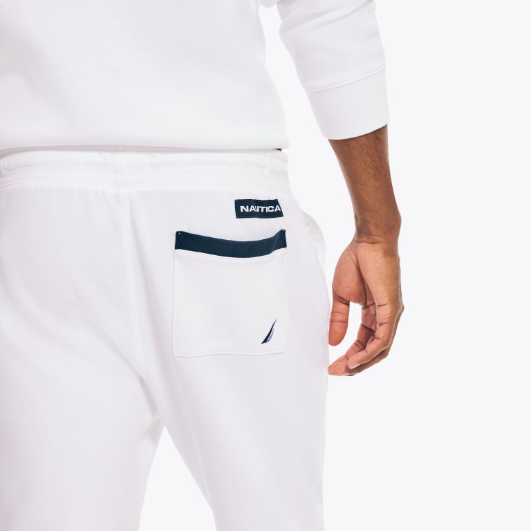 Nautica Competición Classic Fit Logo Blancas | XG3XXno7