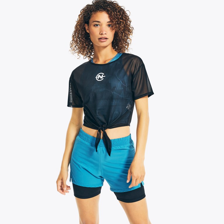 Nautica Competición Tie-front Sports Negras | 2oofa7KN