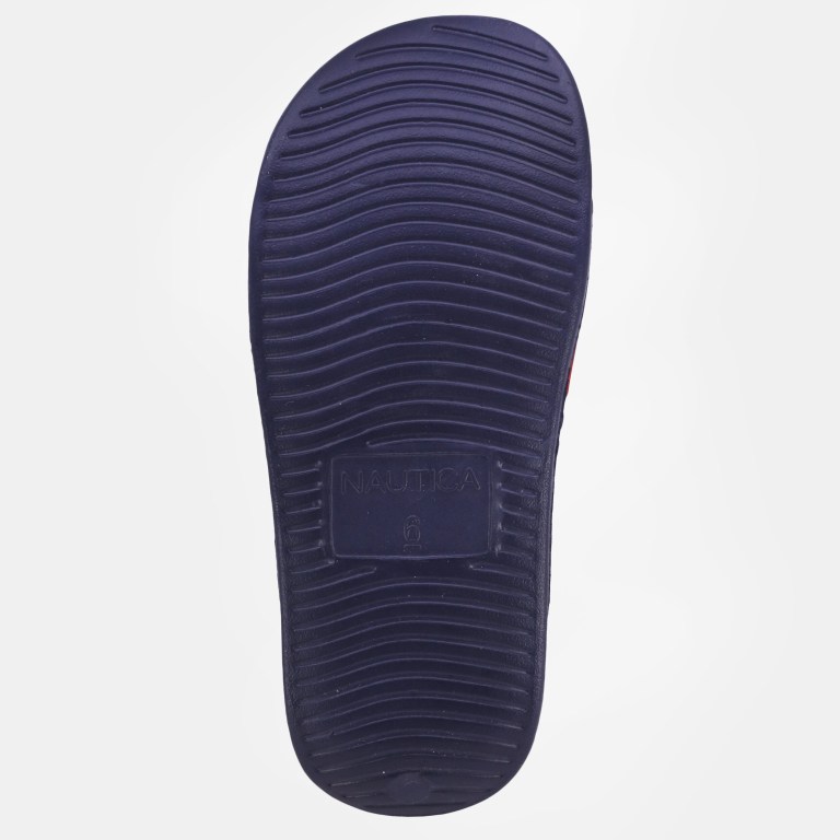 Nautica Embossed Striped Logo Azul Marino | boYKZVk2