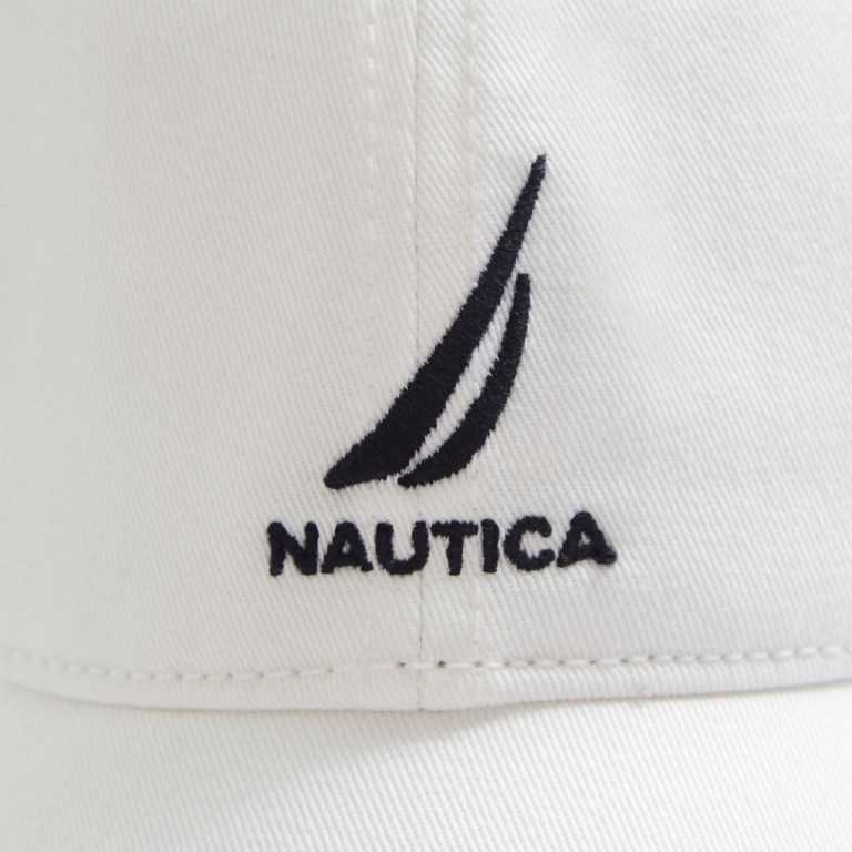 Nautica J-class Embroidered Blancas Azules | m3yEfl15