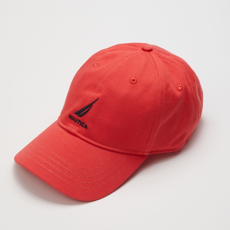 Nautica J-class Embroidered Coral | GpQUWikm