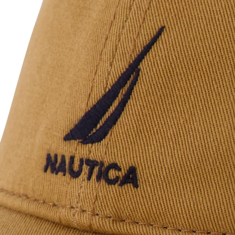 Nautica J-class Embroidered Kaki | VJDeIyyN