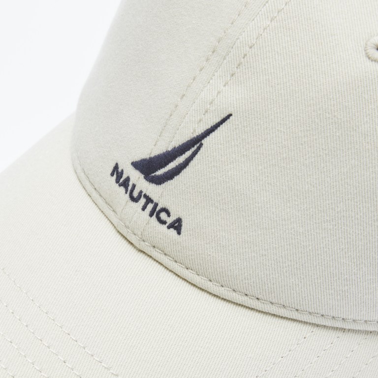 Nautica J-class Embroidered Marrones | qNI0gNGO