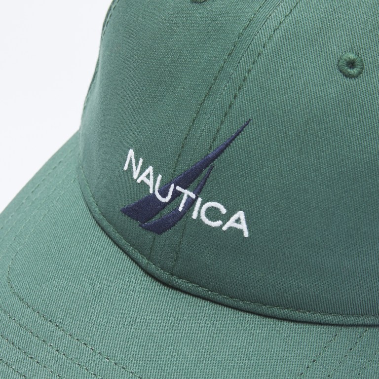 Nautica J-class Embroidered Verde | mpl34KSU