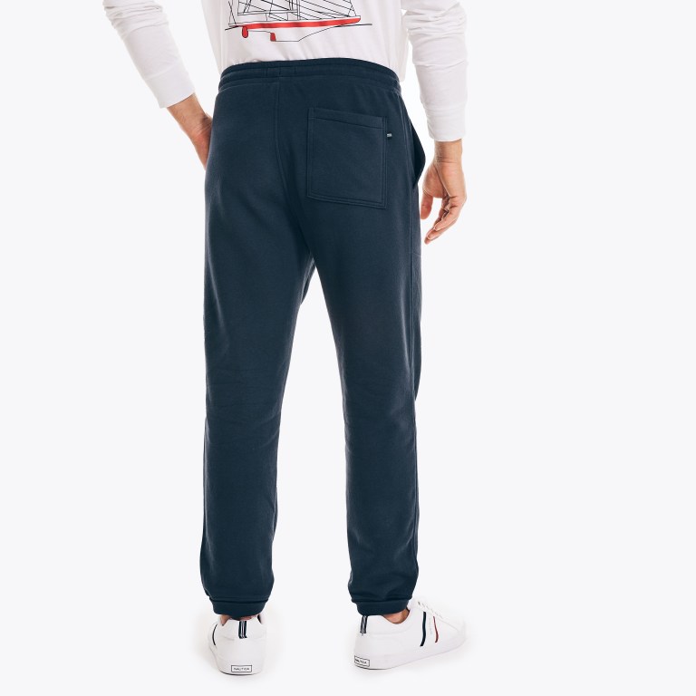 Nautica J-class Fleece Jogger Azul Marino | KUMfNvLW