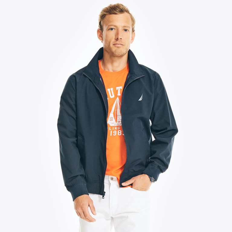 Nautica Ligeros Rainbreaker Bomber Azul Marino | 6wrrJKaJ