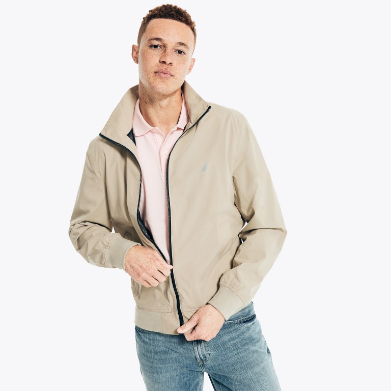 Nautica Ligeros Rainbreaker Bomber Marrones | 2HYUykm3