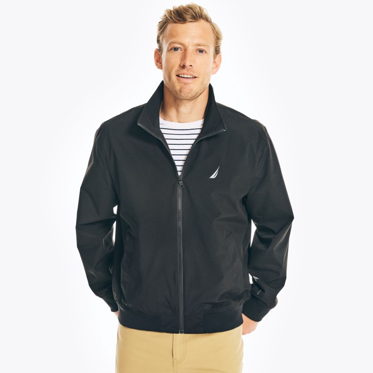 Nautica Ligeros Rainbreaker Bomber Negras | Ik33zRsp