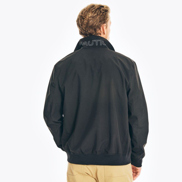 Nautica Ligeros Rainbreaker Bomber Negras | Ik33zRsp