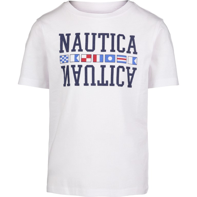 Nautica Little Flag Estampadas (4-7) Blancas Azules | c1vvPGFb