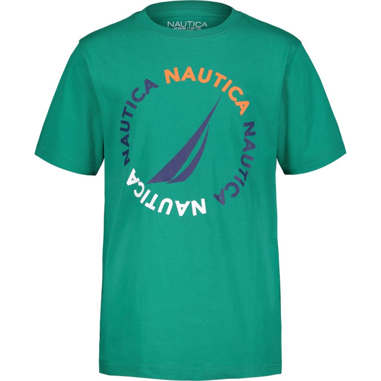 Nautica Little J-class Logo (4-7) Verde Oliva | Cx9xE7uX