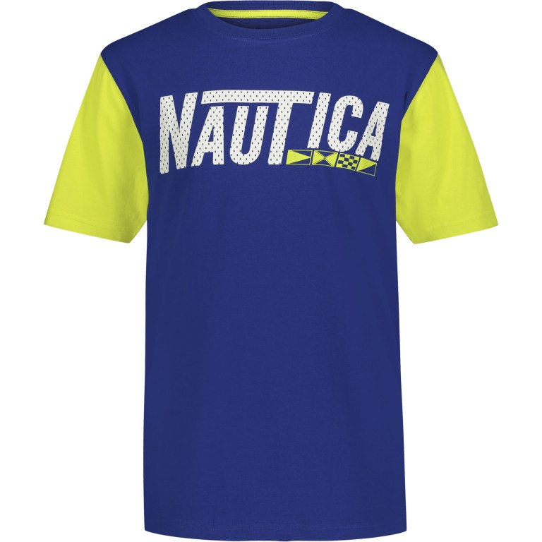 Nautica Little Nautica Mesh Logo (4-7) Azules | VHstAO7z