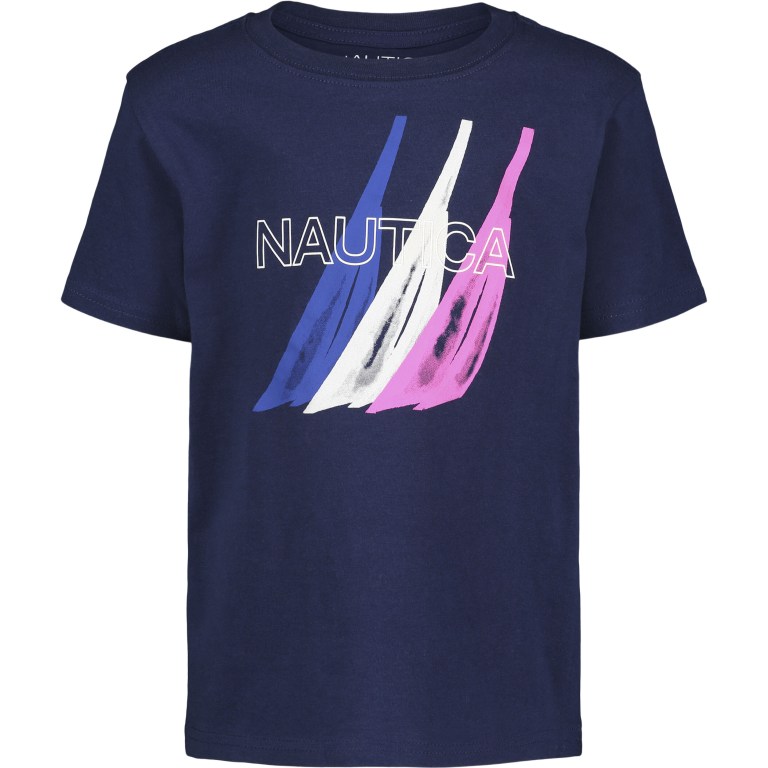 Nautica Little Paint Print Estampadas (4-7) Azul Marino | 7NQlVWAI