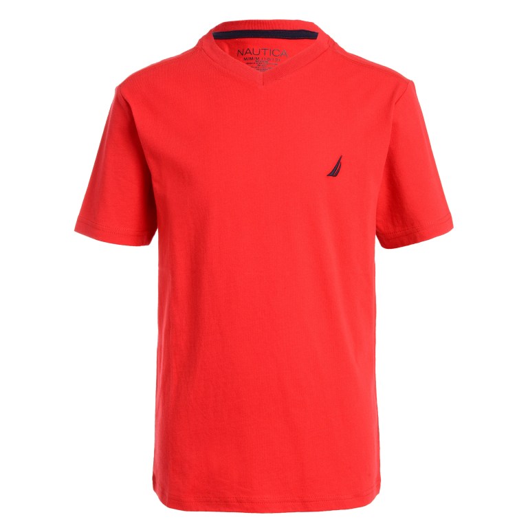 Nautica Little V-neck (4-7) Rojas | FrewTPMA