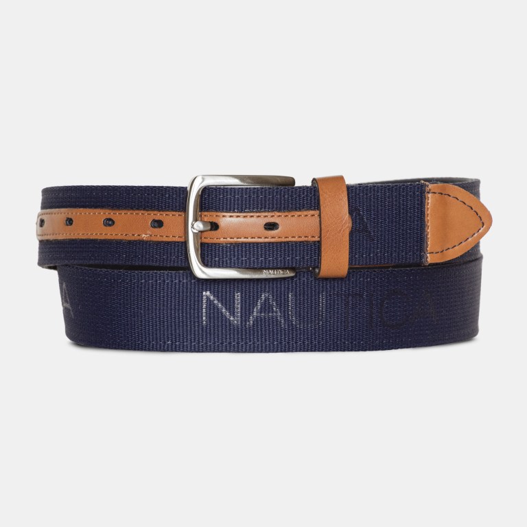 Nautica Logo Embossed Marrones Gris | OV9IPWoO