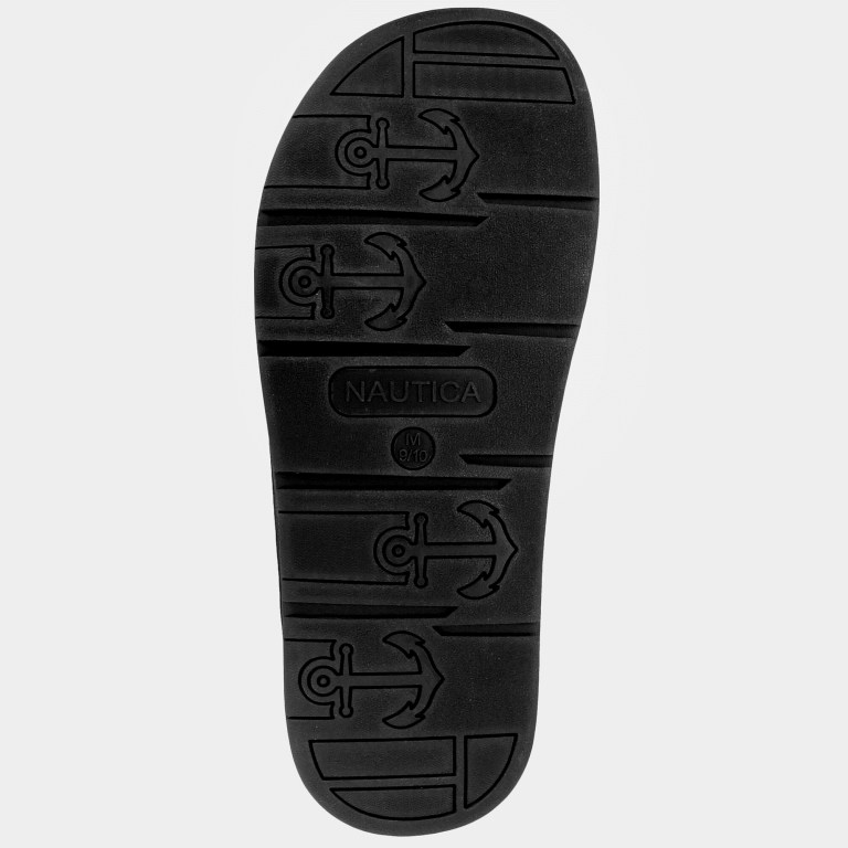 Nautica Logo Embossed Negras | o9KaORgr