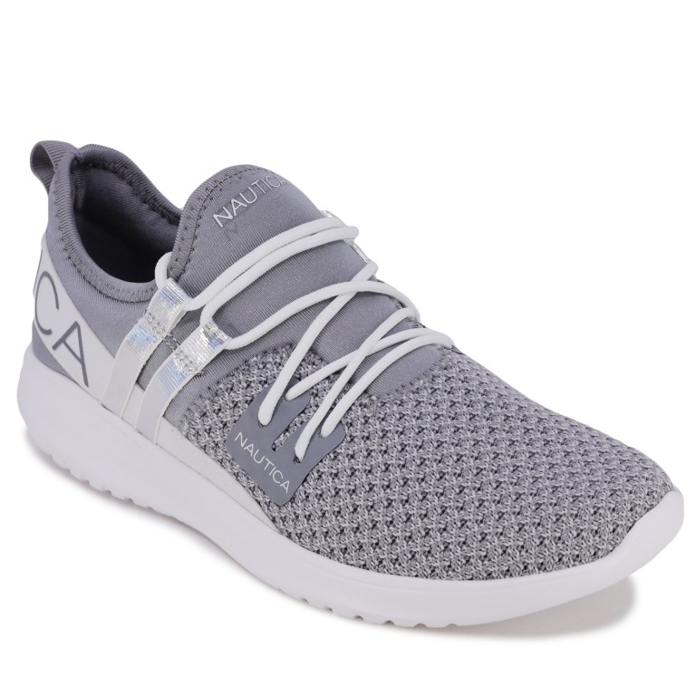 Nautica Logo-strap Mesh Gris | 4aORhl4d