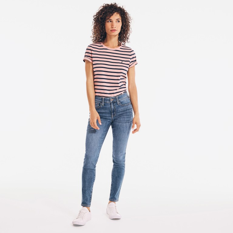 Nautica Nautica Co. True Flex Mid-rise Skinny Denim Azules | N75b5vBV