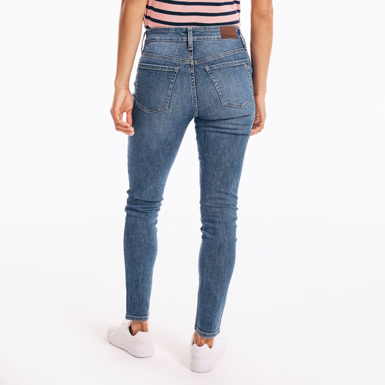 Nautica Nautica Co. True Flex Mid-rise Skinny Denim Azules | N75b5vBV