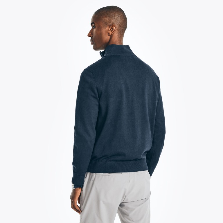 Nautica Navtech Quarter-zip Azul Marino | K22fVflN