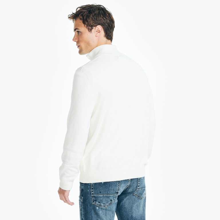 Nautica Navtech Quarter-zip Blancas | 9BugJKbN