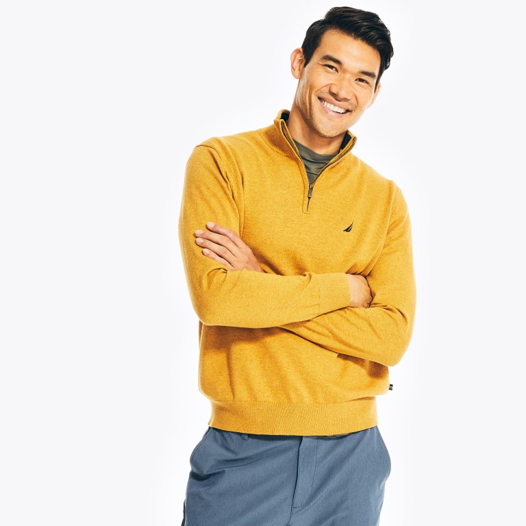 Nautica Navtech Quarter-zip Doradas | JUrgoYRg